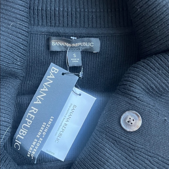 NWT Banana Republic One Shoulder Dress in Black Size Small - Picture 4 of 6